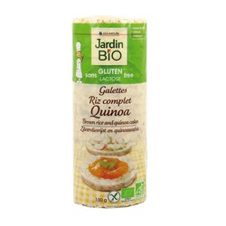 Galettes de riz complet au quinoa bio sans gluten  130g