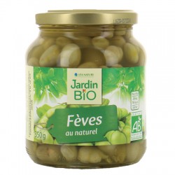 Fève au naturel bio 330g