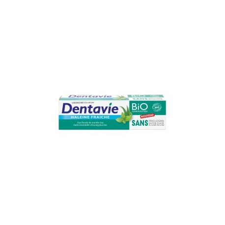 Dentifrice • haleine fraîche • eau florale de menthe bio • Dentavie