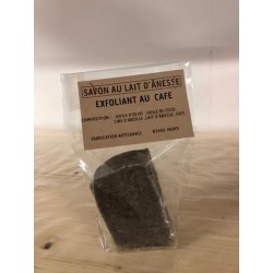 Savon Lait d'ânesse Café Bio