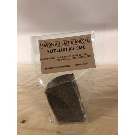 Savon Lait d'ânesse Café Bio