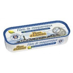 Maquereaux filets hyposel citron basilic  130gr