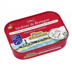 Sardines à la tomate huile d'olive MSC  135g