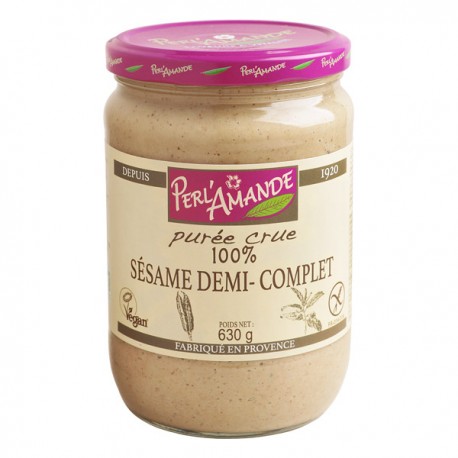 Purée de Sésame 1/2 Complet Bio de Perl'Amande ! 630g