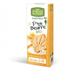 Petit beurre au lait cru 155gr Bio Le Moulin du Pivert