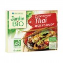 Bouillon cube saveur thaÏ wok et soupe ( 6 cubes)