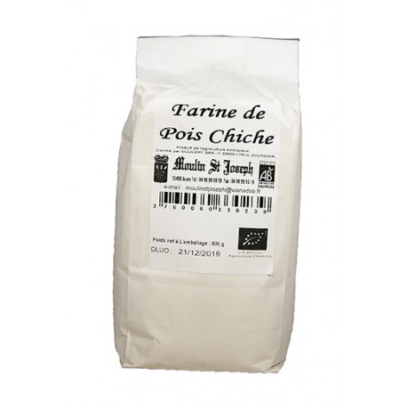 Farine de pois chiches BIO 800g
