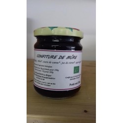 Confiture de mûre bio 230 g