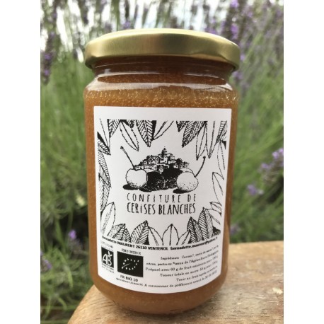 Confiture de Cerise Blanche BIO (pot de 320 g)