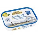 SARDINES MARINEES SANS HUILE AU CITRON BIO