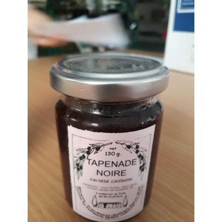 Tapenade  noires varieté caillete  Domaine de Peyrebelle 130g