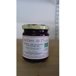 Confiture de fraise bio 230  g