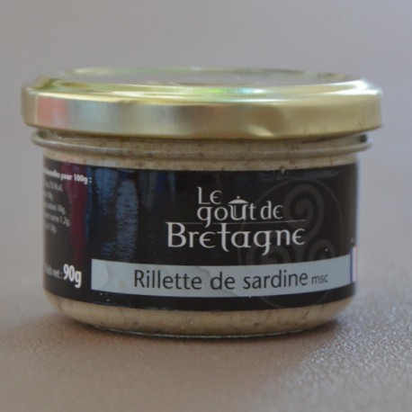 Rillettes de Sardines aux condiments - La Chikolodenn 90g