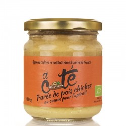 Purée de pois chiche au cumin pour l’apéritif - 180g a cote