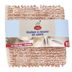 Grattoir à récurer en cuivre