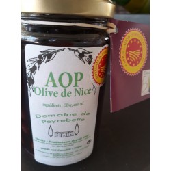 Olives de Nice aux herbes  AOP Domaine de Peyrebelle 200g