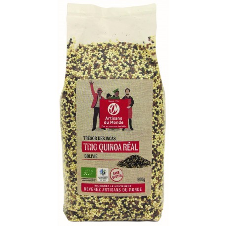 Trio de quinoa biologique 500g
