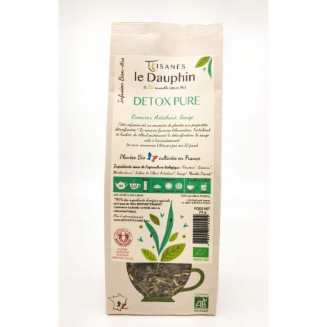 Détox Pure -70g Tisane La Dauphin