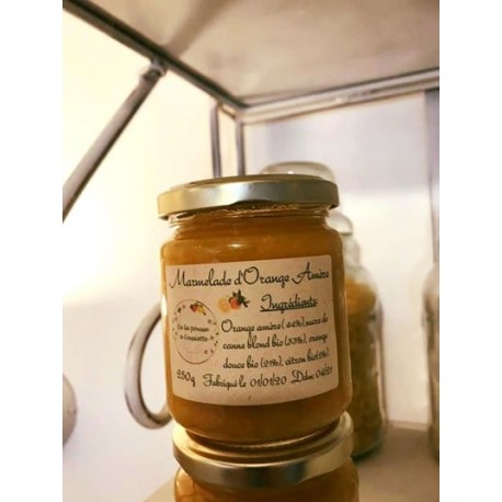 Confiture marmelade d’orange amère 250G
