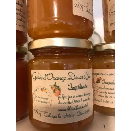 Confiture gelée d’orange douce 250G