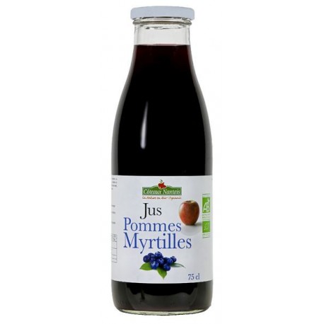 Jus de pomme myrilles 75cl