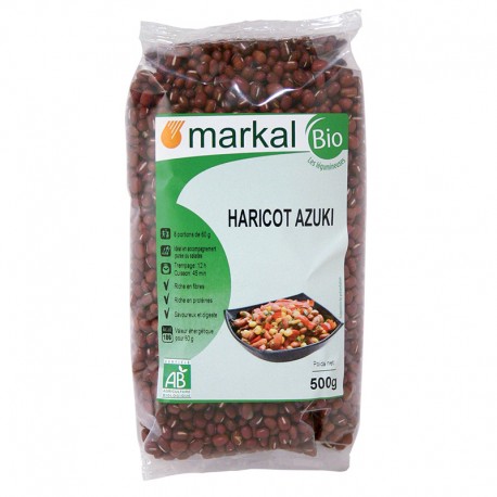 Haricot azuki  500g MARKAL