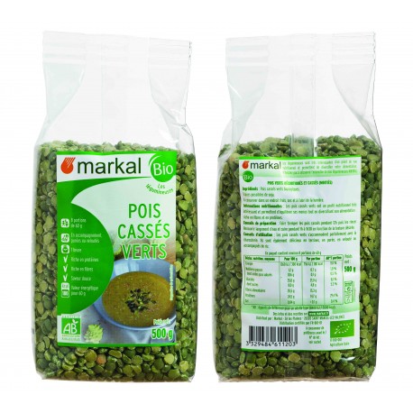 Pois cassés  500g MARKAL