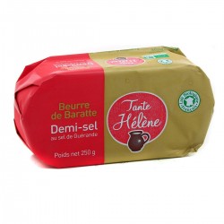 Beurre de baratte  demi sel  250g tante helene