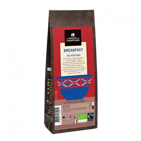 Route des Comptoir Thé noir Breakfast – 100g