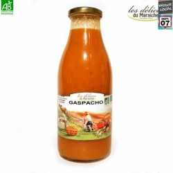 Gaspacho Bio 1l Délices du Maraîcher  bouteille en verre 1l