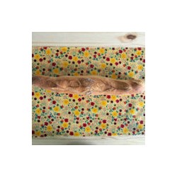 Wraps  XXL ou baguette emballage en cire d'abeille 65x36cm