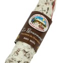 Saucisson aux Noix  Le gourmand 200 g environ. A la pièce payé au kg.