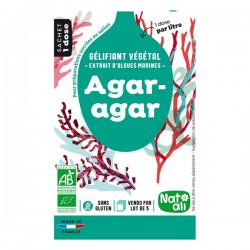 Agar-agar bio - 5 sachets de 4g