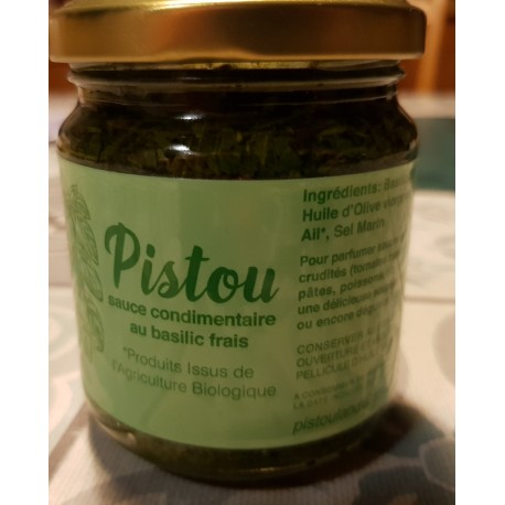 Pistou bio de Claviers (180g)