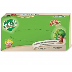 Mouchoirs écologique boîte 80 feuilles 3 épaisseurs