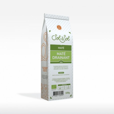 Maté drainant  100g feuilles Sol à Sol