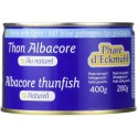 Thon albacore pêché canne au naturel 280g