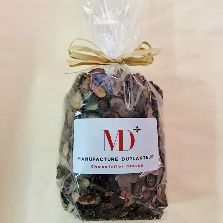 Infusion de Cacao . Sachet d’écorces de Fèves de Cacao Duplanteur 70 G Bio