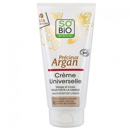 Crème nourrissante universelle visage et corps, Précieux Argan
