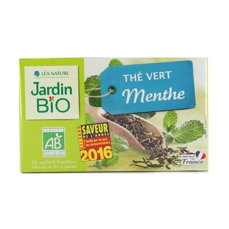 Thé vert menthe bio  30g