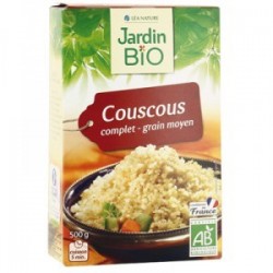 Couscous complet grain moyen  BIO 500g