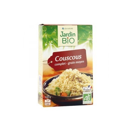 Couscous complet grain moyen  BIO 500g