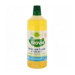 Savon noir liquide, à l'huile de lin 1l