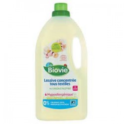 Lessive concentrée tous textiles, à l'aloe vera biologiue - hypoallergénique² 2L